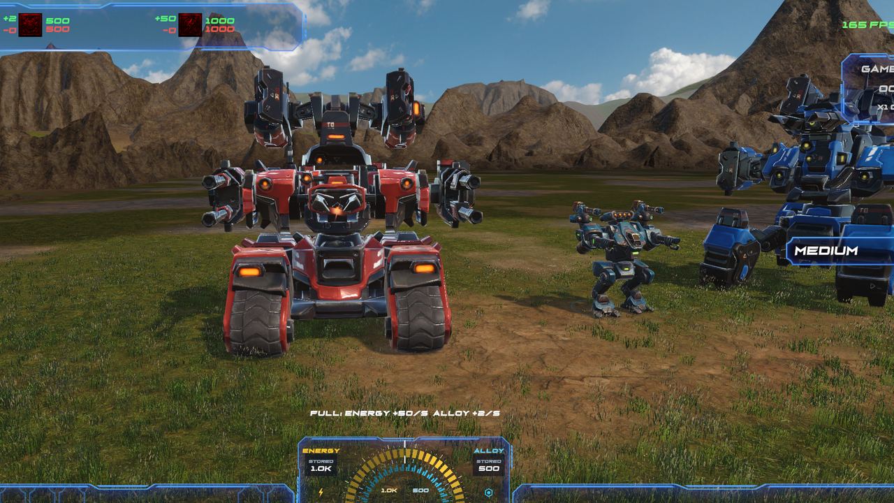 Red faction boss machine on heavy tracks